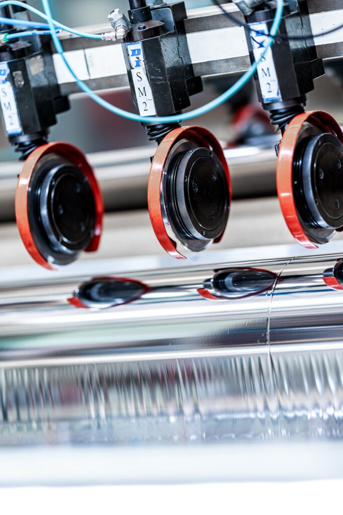 maschine für konfektionierung roll splitting bei dunmore europe