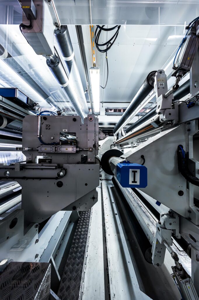 maschine für folienbeschichtung für high performance materials bei dunmore europe