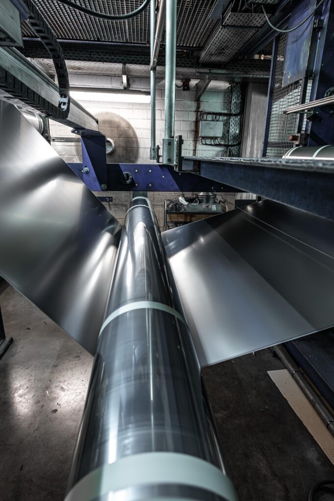 umlenkwalze für folienverarbeitung beschichtung und metallisierung bei dunmore europe